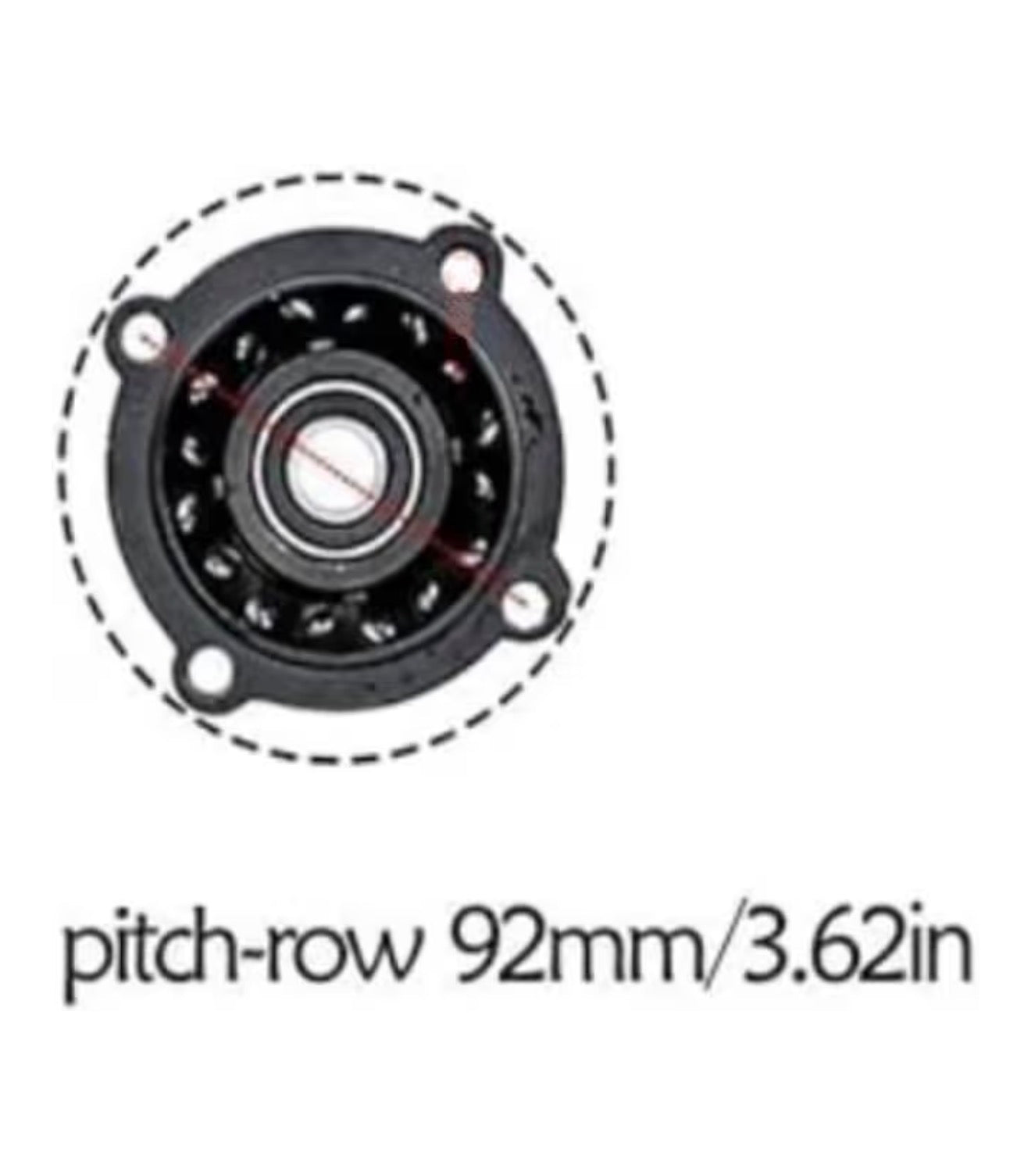 Pit Wheel Split Sprocket Adapter