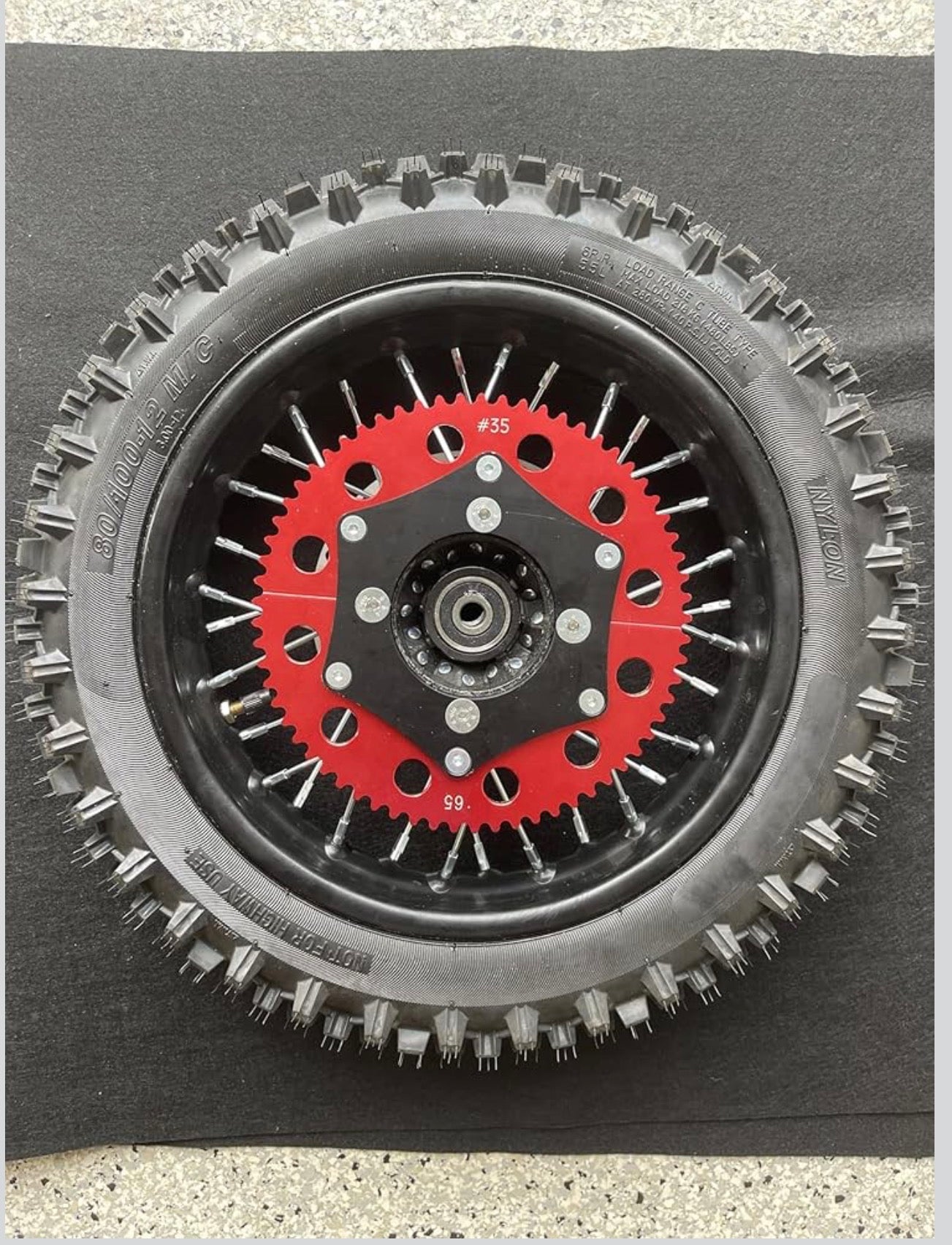 Pit Wheel Split Sprocket Adapter