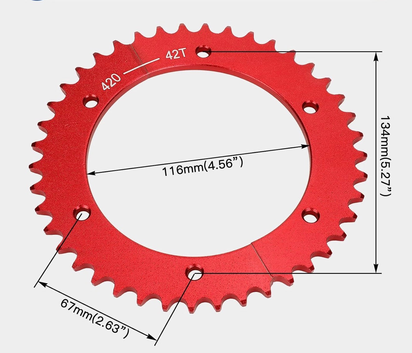 Split Sprocket 420 -42T