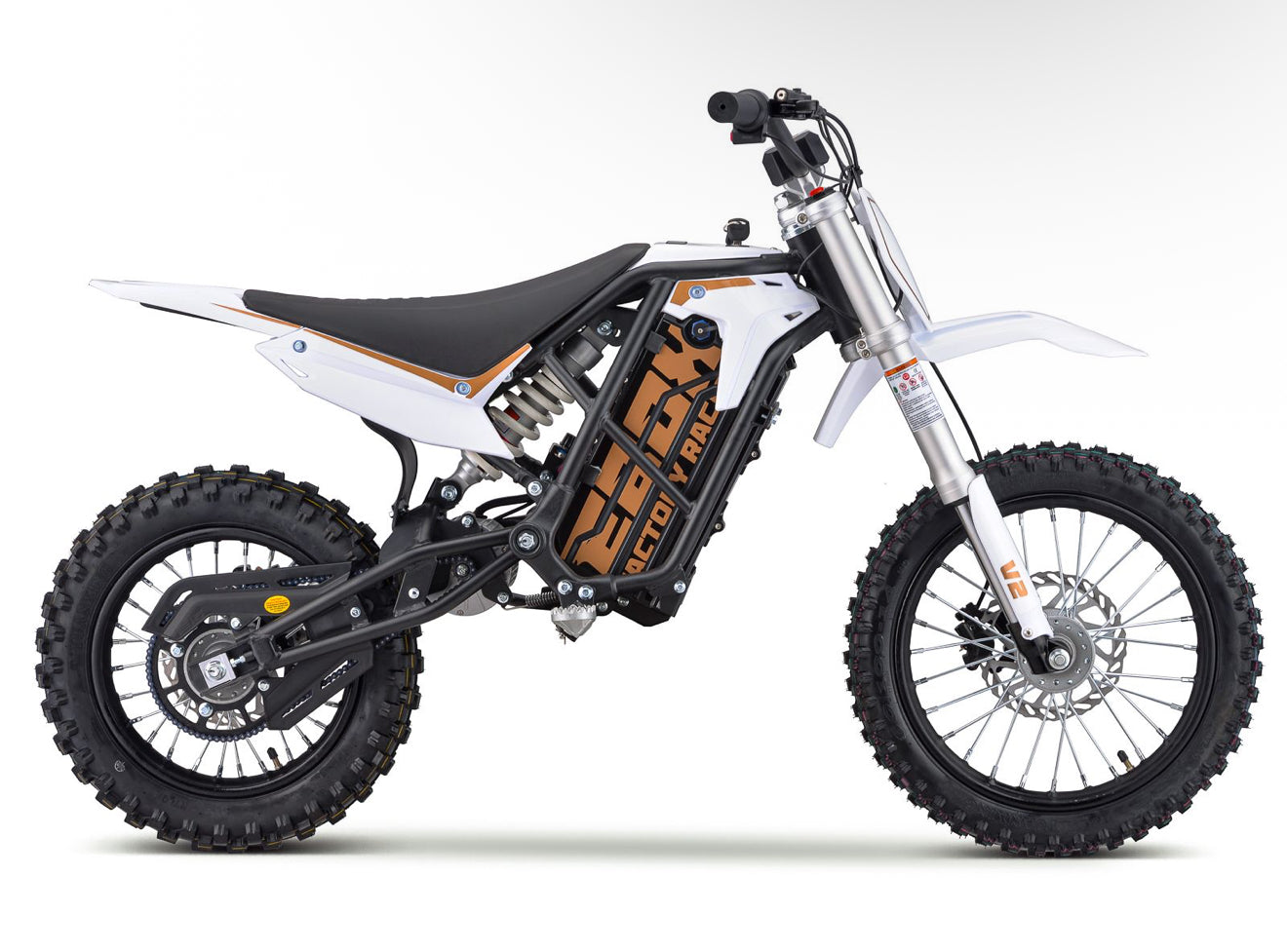 Ebox 2 V2.0 White Electric Dirtbike